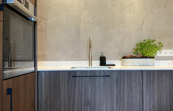 Maatwerk noten keuken