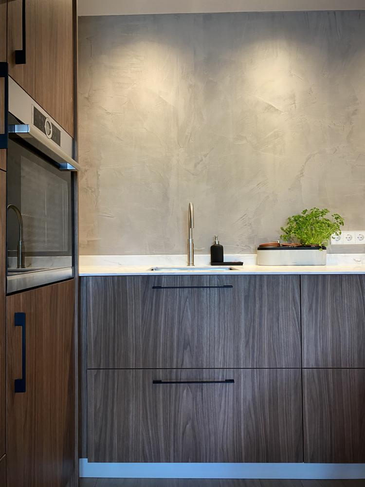 Maatwerk noten keuken