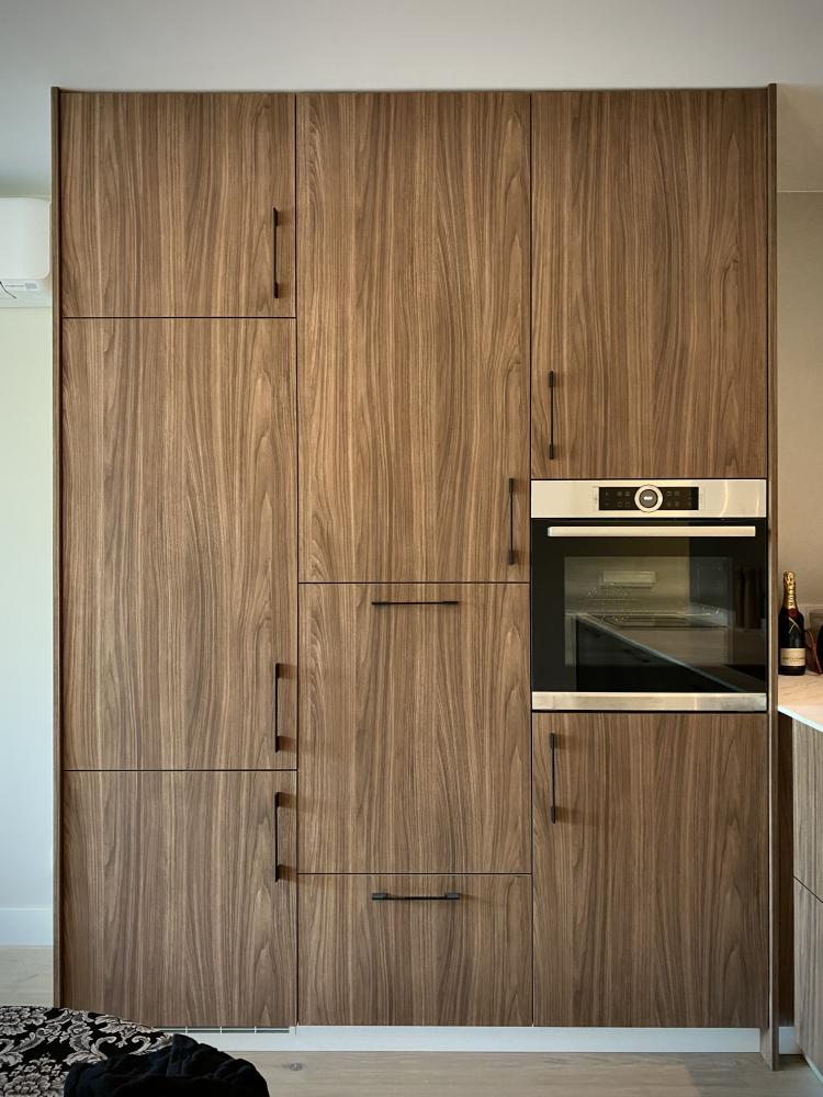 Maatwerk noten keuken 2