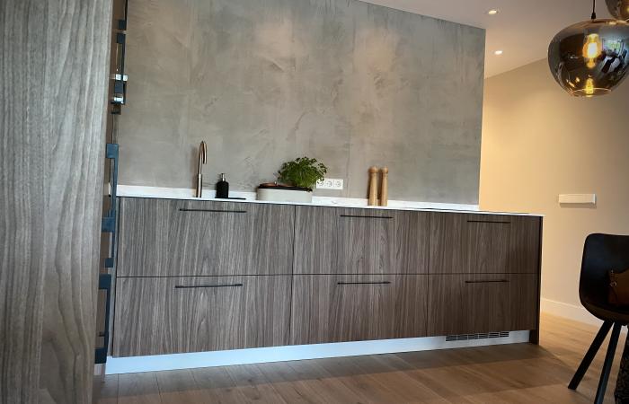 Maatwerk noten keuken