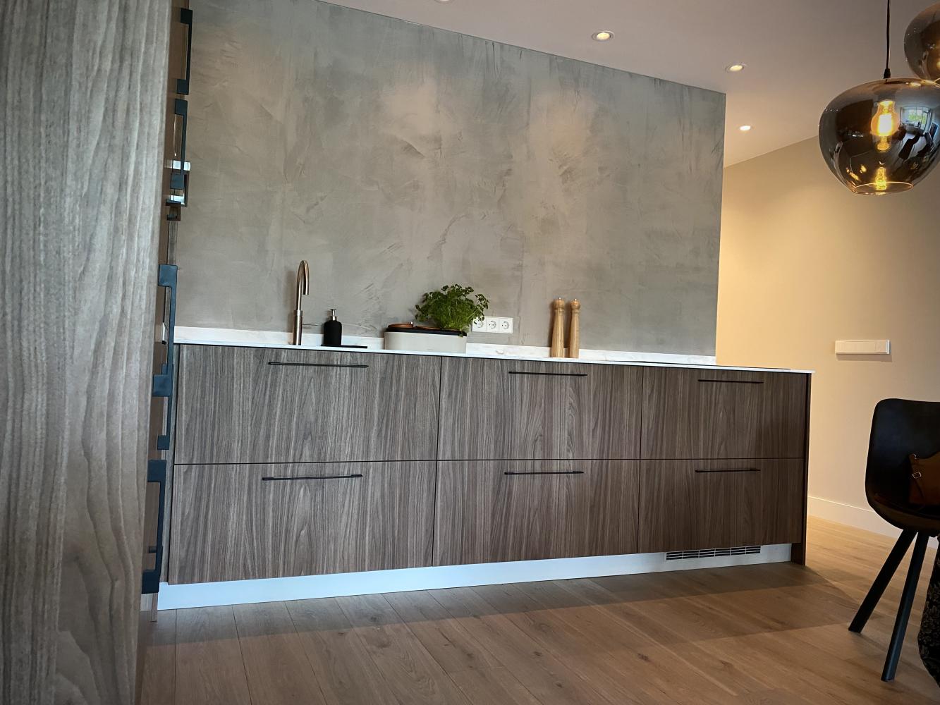 Maatwerk noten keuken 3