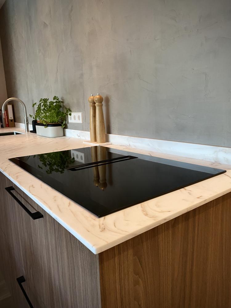 Maatwerk noten keuken 6