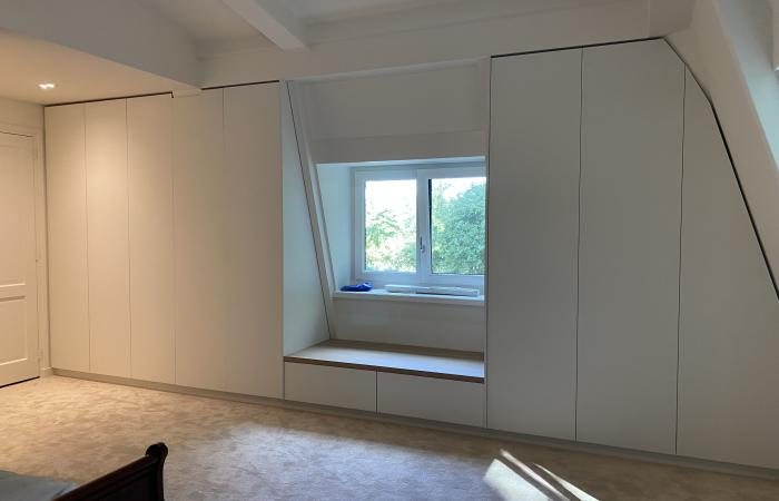 Schuine kastenwand