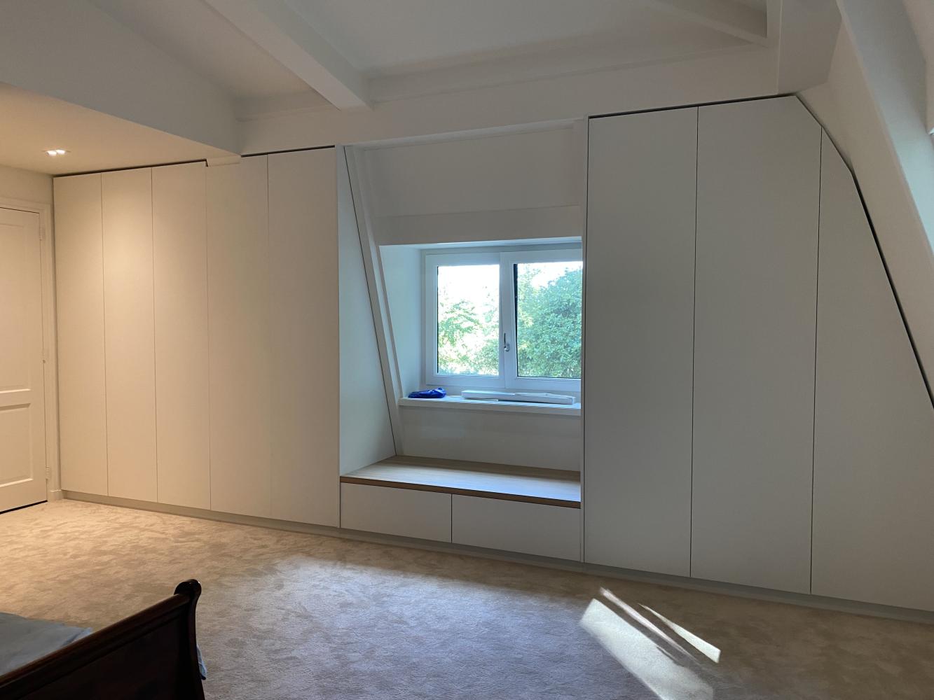 Schuine kastenwand